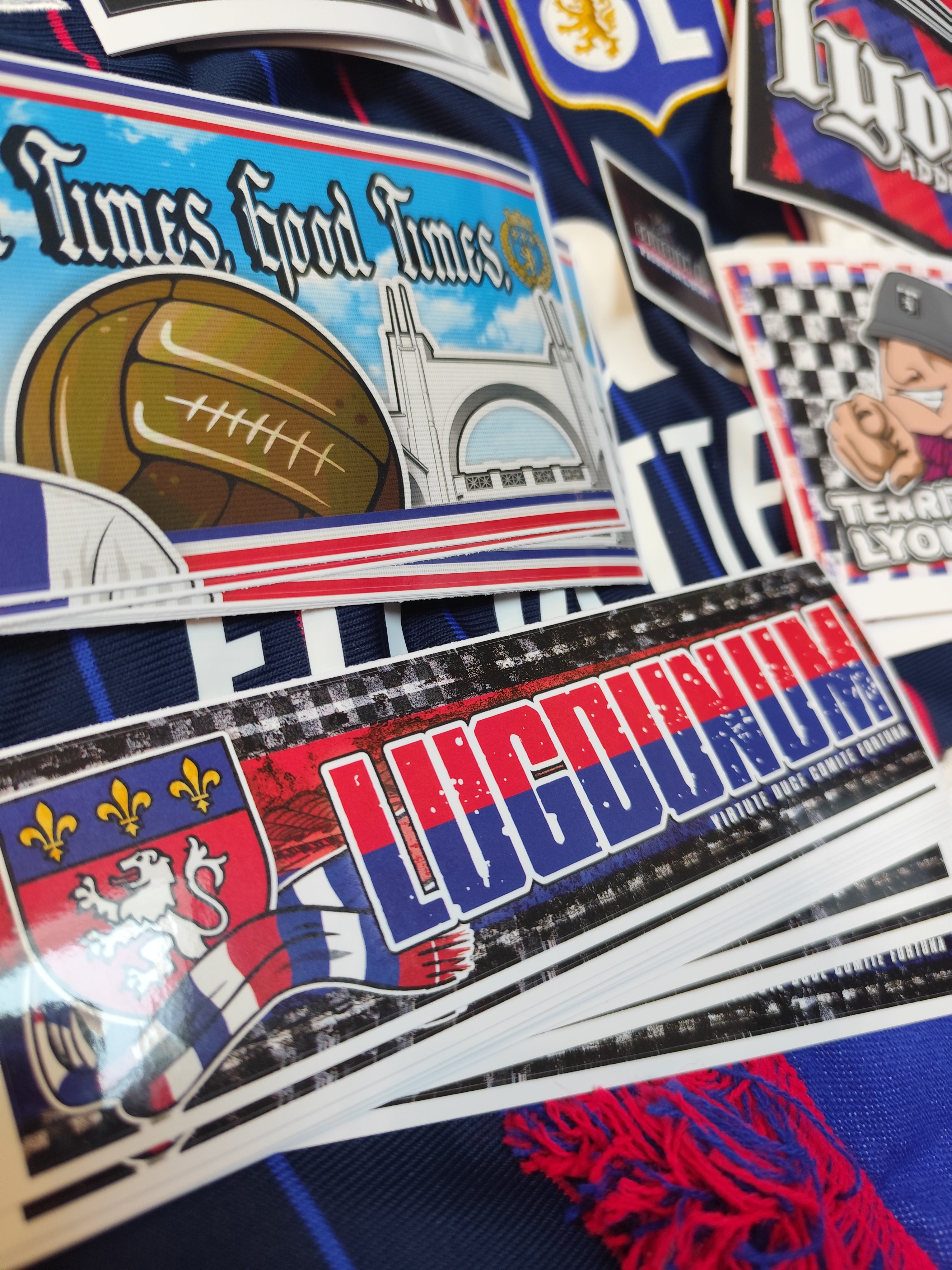 100 Stickers Lyon - Deck