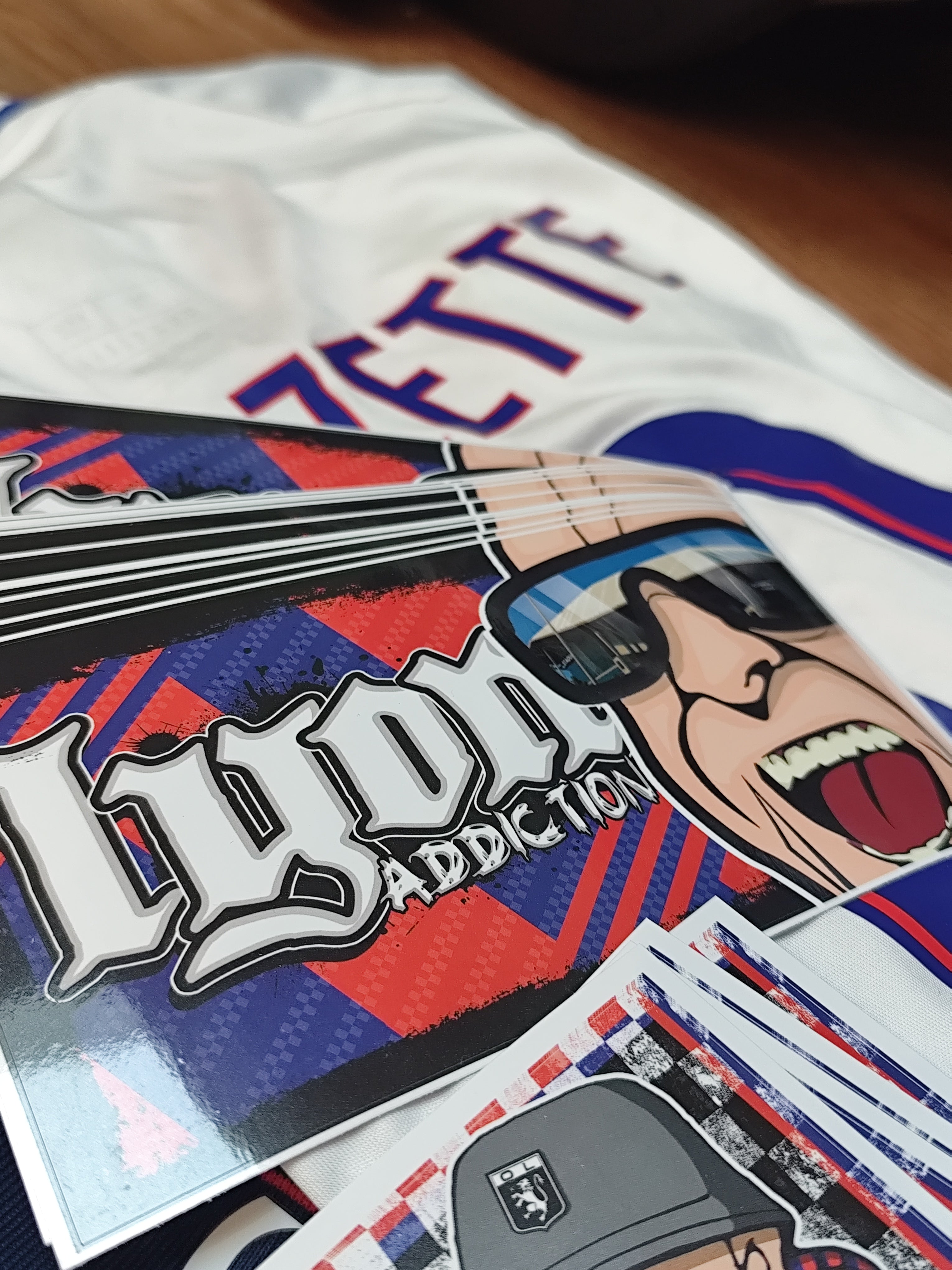 100 Stickers Lyon - Deck